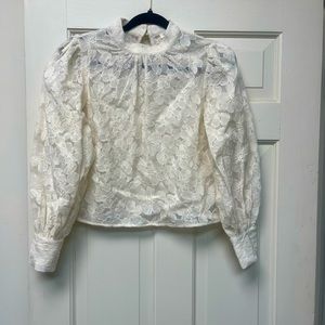 Elegant embroidered blouse